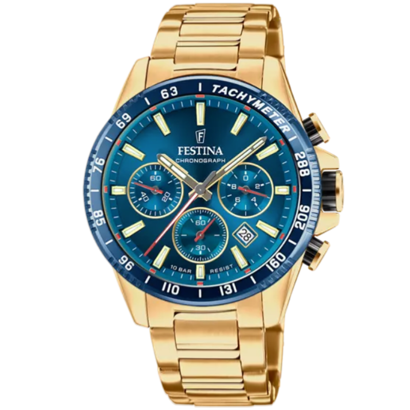 FESTINA BLUE CHRONOGRAPH WATCH Callaghan Jewellers
