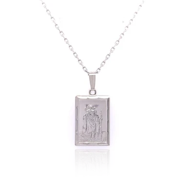 ST. CHRISTOPHER MEDAL & CHAIN *SMALL*