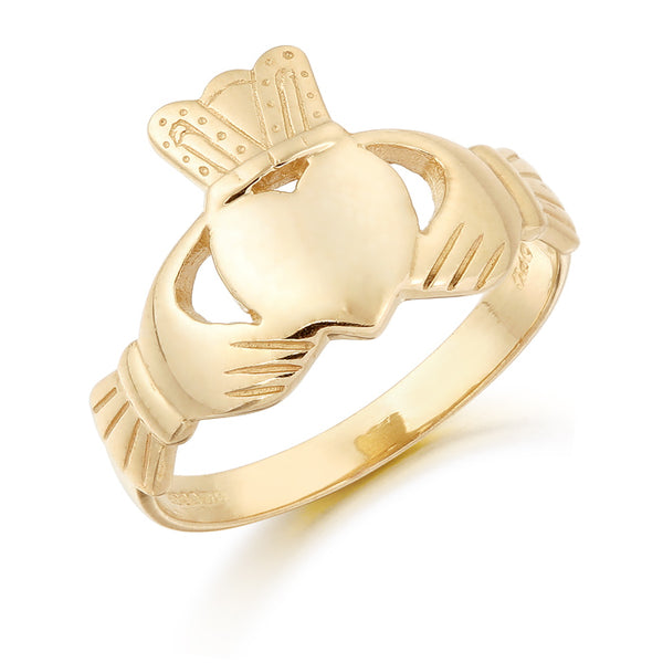 9ct Gold Claddagh Ring