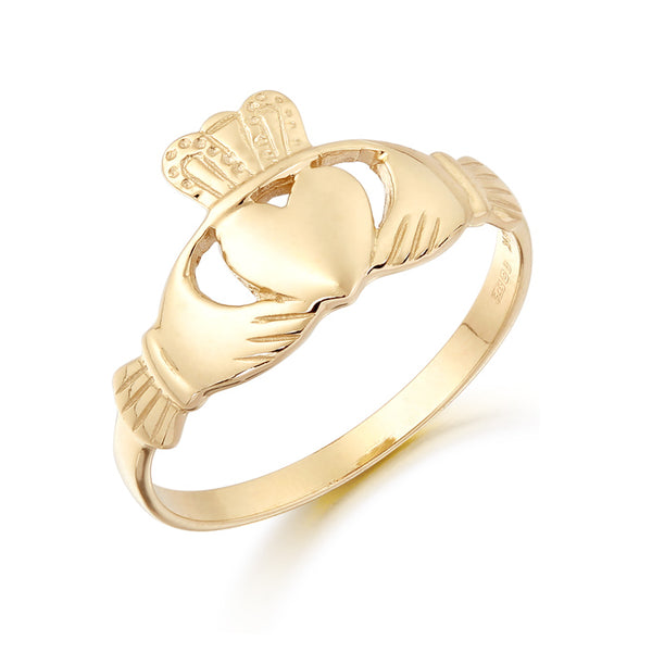 9ct Gold Claddagh Ring