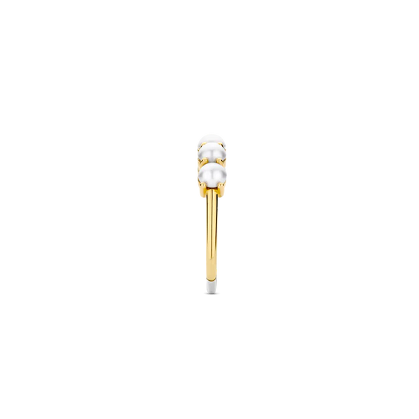 TI SENTO gold-plated ring