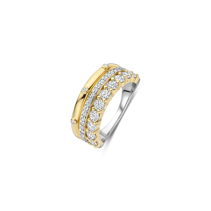 TI SENTO gold-plated silver Ring