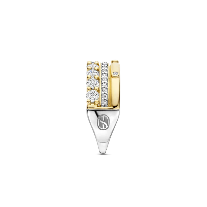 TI SENTO gold-plated silver Ring