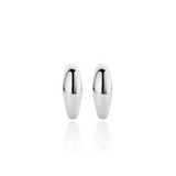 ti sento milano silver huggie earrings