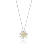 TI SENTO gold-plated star necklace combines lustrous pearls, a dazzling pavé, radiant yellow gold plating, and delightful mother of pearl. At the heart of this necklace is a captivating star crafted with meticulous attention to detail