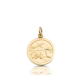 9ct Gold St Christopher Medal