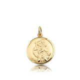 9ct Gold St Christopher Medal