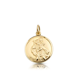 9ct Gold St Christopher Medal