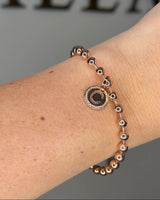 Rebecca Bracelet & Initial Set