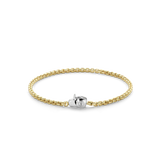 TI SENTO fine chain gold-plated bracelet