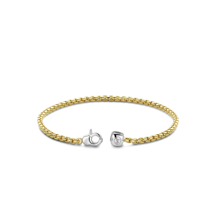 TI SENTO fine chain gold-plated bracelet