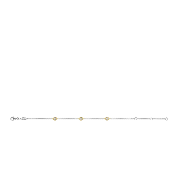 TI SENTO gold-plated chain bracelet