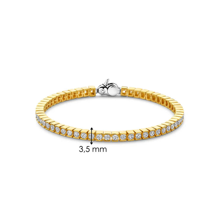 TI SENTO gold-plated silver Bracelet