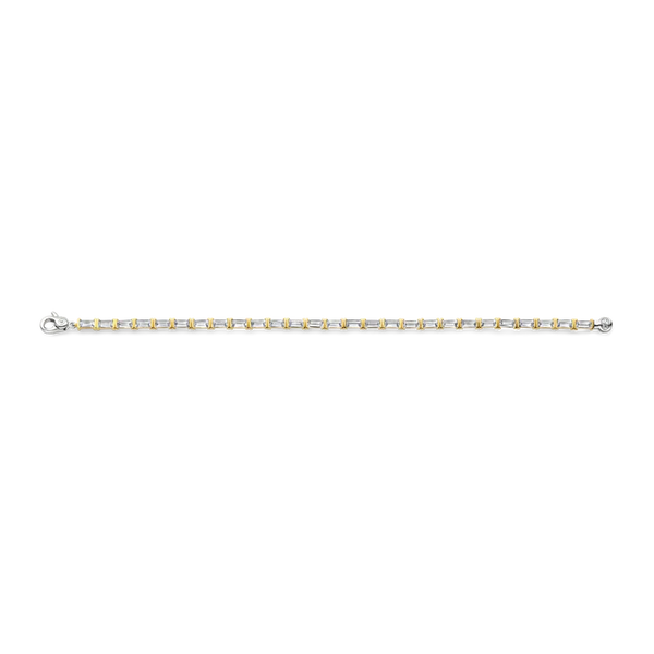 TI SENTO gold-plated silver Tennis Bracelet