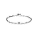 TI SENTO Silver Tennis Bracelet