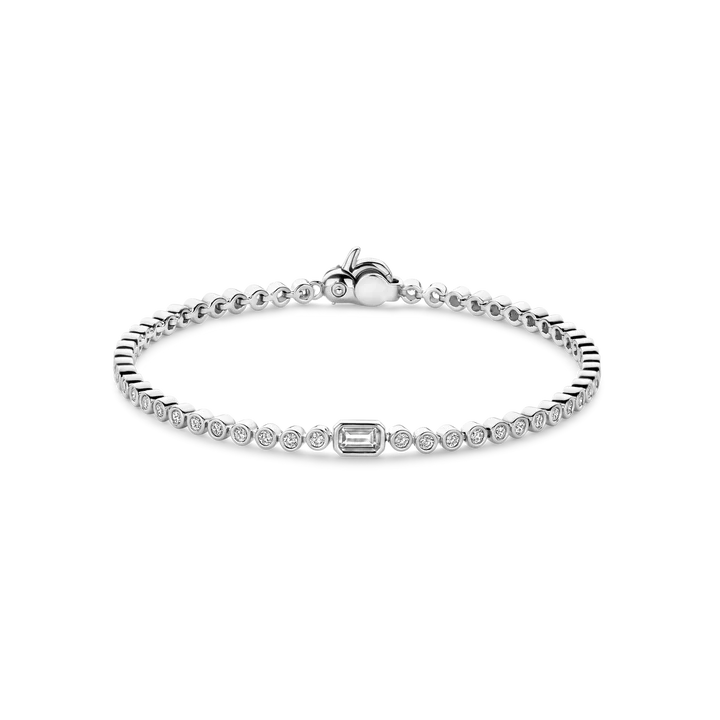 TI SENTO Silver Tennis Bracelet