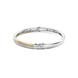 TI SENTO gold-plated silver Bangle Bracelet