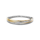 TI SENTO gold-plated silver Bangle Bracelet