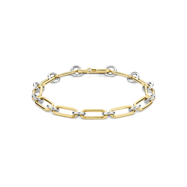 TI SENTO gold-plated silver Chain Link Bracelet