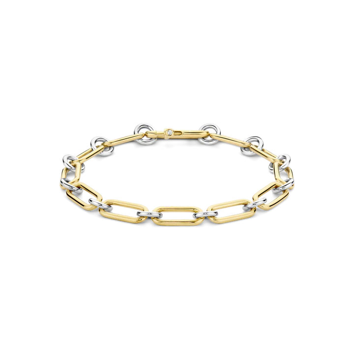 TI SENTO gold-plated silver Chain Link Bracelet