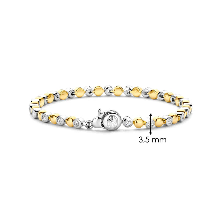 TI SENTO Gold-Plated Silver Bracelet