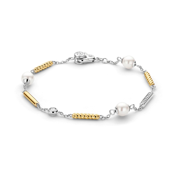 TI SENTO Gold-Plated Silver Bracelet
