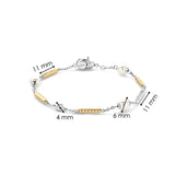 TI SENTO Gold-Plated Silver Bracelet