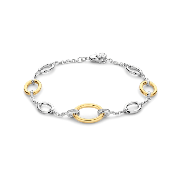 TI SENTO Gold-Plated Silver Bracelet