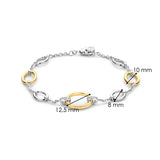 TI SENTO Gold-Plated Silver Bracelet
