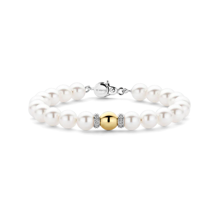 TI SENTO gold-plated silver Bracelet