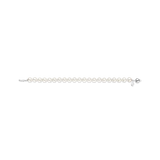 silver pearl bracelet