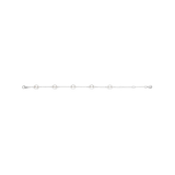 silver pearl bracelet