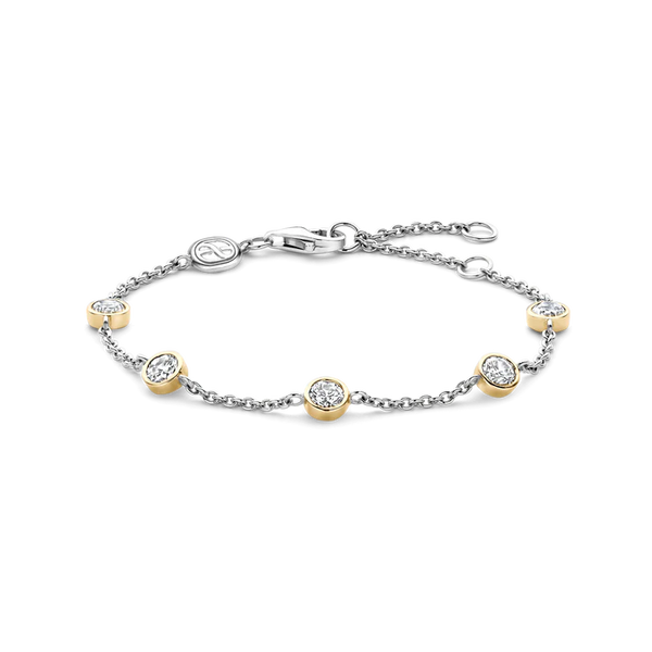 TI SENTO gold-plated silver Bracelet