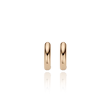 ti sento milano silver rose gold hoop earrings