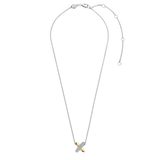TI SENTO gold-plated Necklace. Crafted from 925 sterling silver and plated with radiant yellow gold