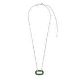 ti sento milano yellow gold malachite ring pendant necklace