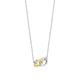 TI SENTO gold-plated link necklace