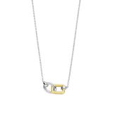 TI SENTO gold-plated link necklace