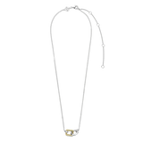 TI SENTO gold-plated link necklace