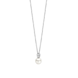 TI SENTO silver pearl necklace