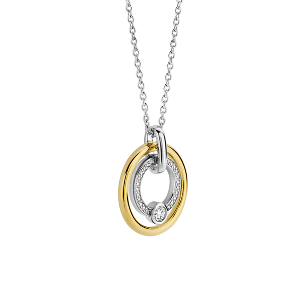 TI SENTO gold-plated silver Necklace