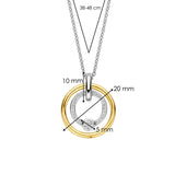 TI SENTO gold-plated silver Necklace