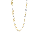 TI SENTO gold-plated silver Chain Link Necklace