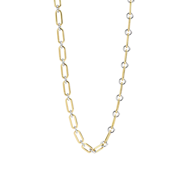 TI SENTO gold-plated silver Chain Link Necklace