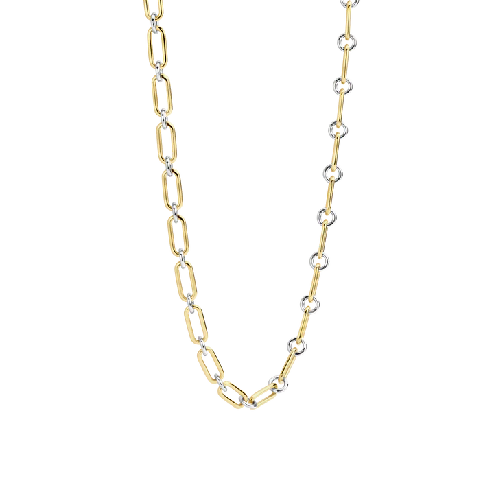 TI SENTO gold-plated silver Chain Link Necklace