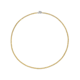 TI SENTO Gold-Plated Silver Mariner Necklace in 45 cm in yellow gold