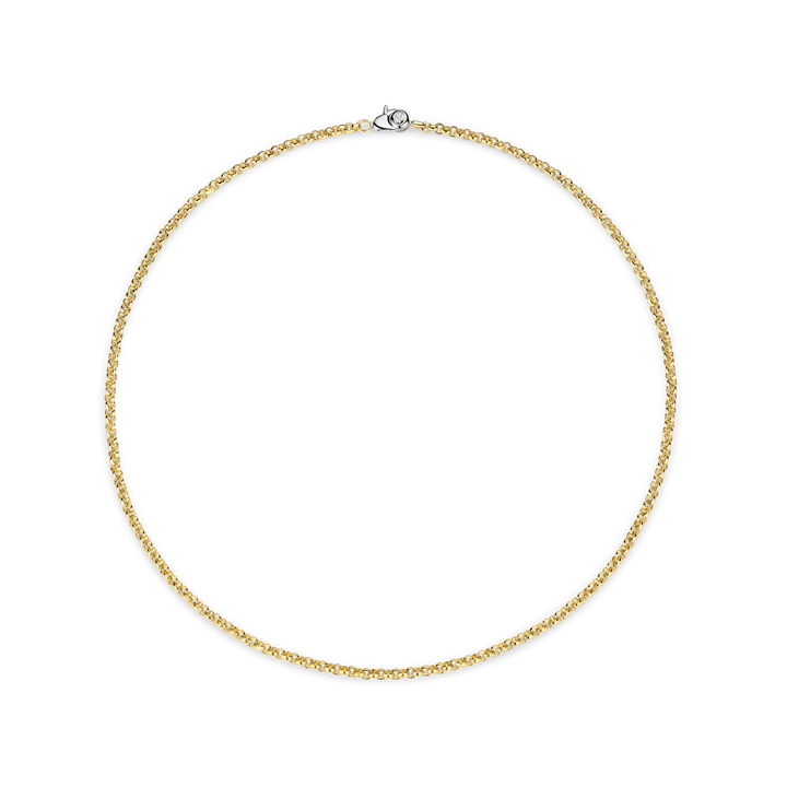 TI SENTO Gold-Plated Silver Mariner Necklace in 45 cm in yellow gold