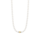 TI SENTO gold-plated pearl Necklace