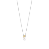 silver pearl necklace