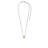 ti sento milano necklace yellow gold silver cz cubic zirconia stone